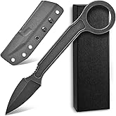 Ccanku C1134 Fixed Blade Knife, D2 Blade Stainless Steel Handle Claw Knife for Survival, Camping Outdoor EDC Tool with K Sheath(Blade)