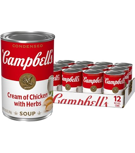 Amazon.com : Campbell's Condensed Golden Mushroom Soup, 10.5 oz