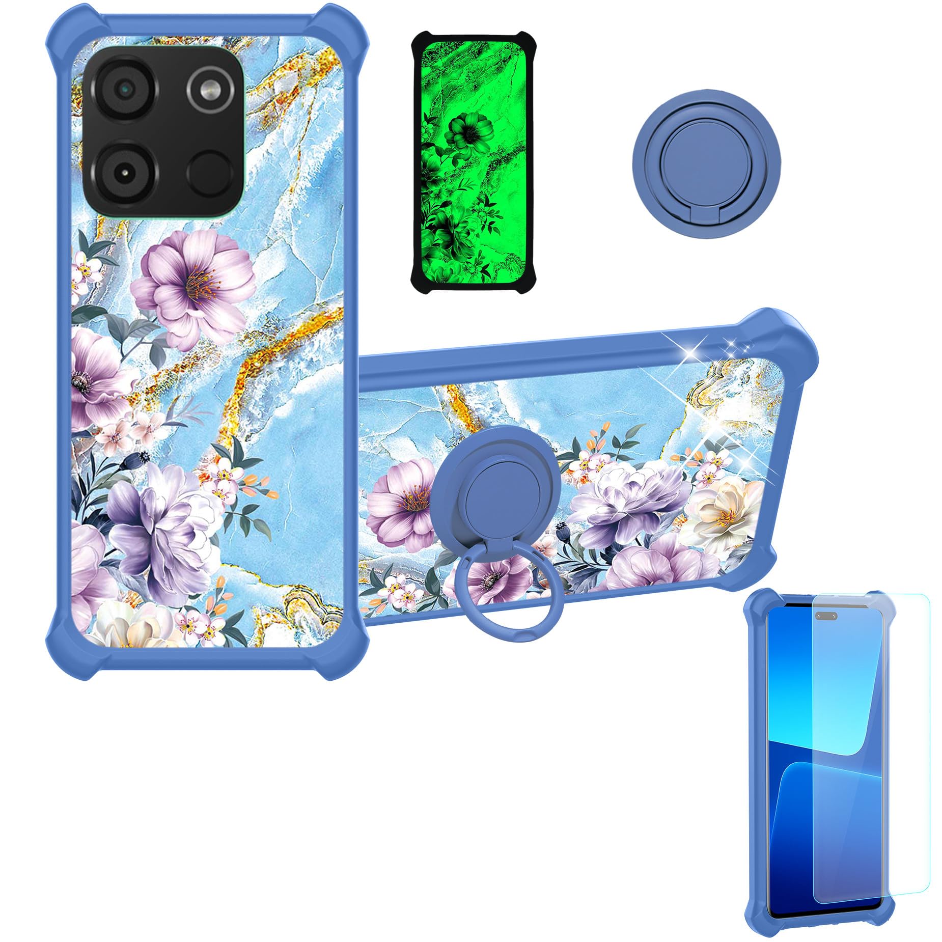 jioeuinly Case for Itel A60 Case Compatible with