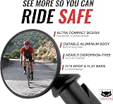 CatEye BM-45 Bar End Mirror Clear RearView Aluminum Glass 45mm Lens view 3