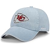 FOCO NFL Womens NFL Team Rhinestone Logo Denim Casual Hat Caps
