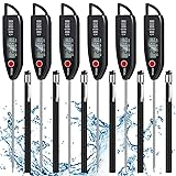 Copkim 6 Sets Waterproof Food Thermometer for