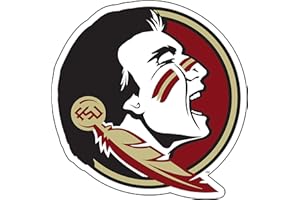 CRAFTIQUE Florida State Seminoles Magnet (SEMINOLE HEAD MAGNET (3",4",6",12",18"), 6 in)