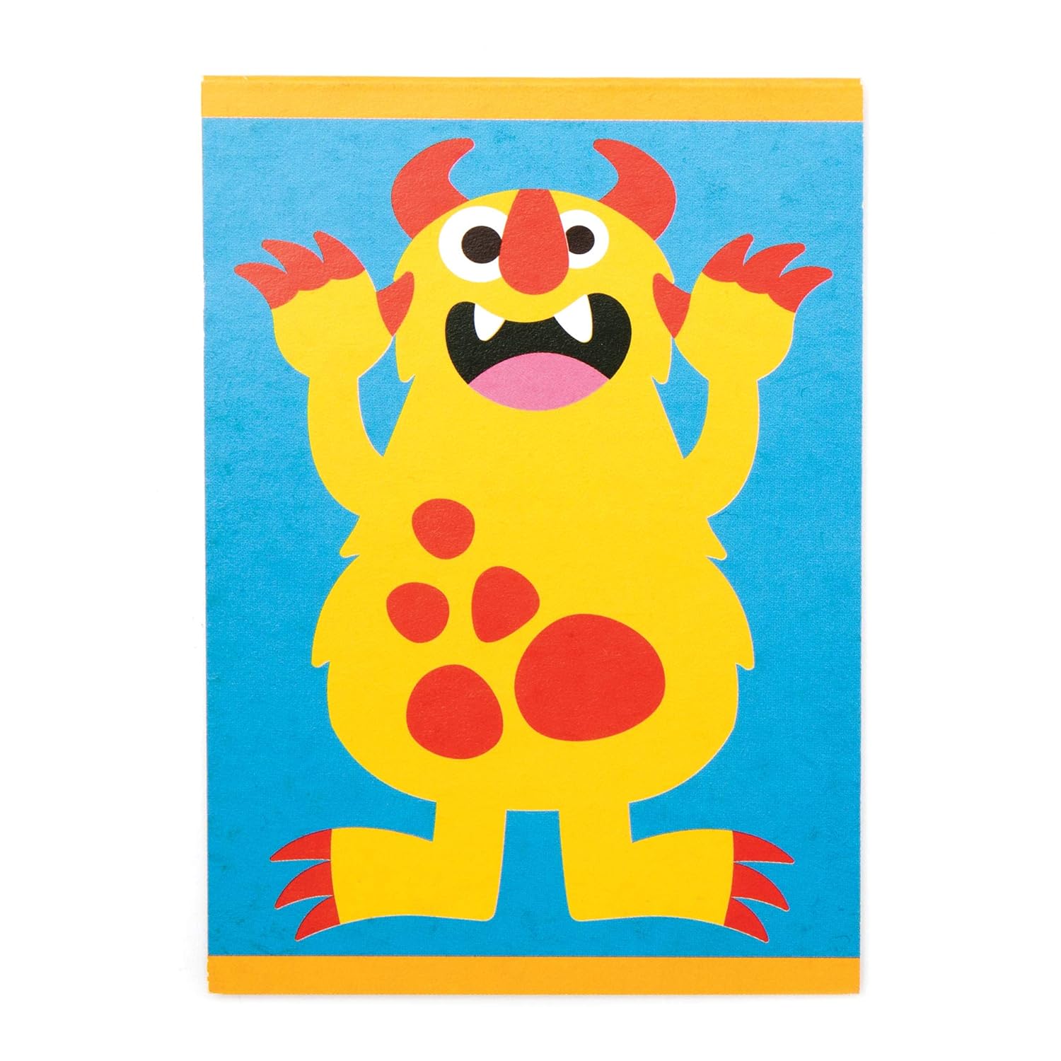 Baker Ross AX272 Monster Bunch Notepads - Pack of 12, Drawing Pads for Kids Ideal Party Bag Filler, Multicolor, Einzelpack - Image 5