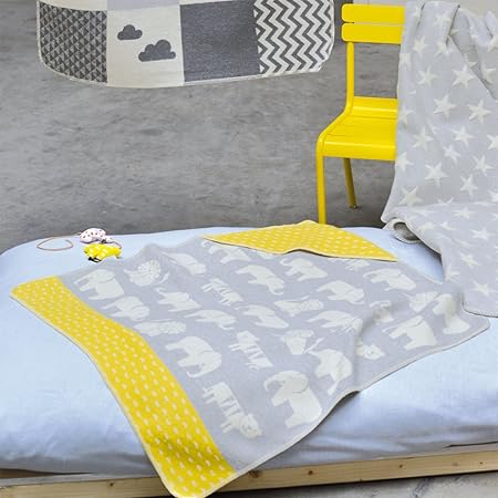 David Fussenegger - JUWEL Kapuzendecke Zoo - Baumwoll-Mischgewebe 80 x 80 cm