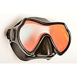 SeaDive Oceanways Superview-HD w/Anti-UV/Glare Optical Multicoating w/Anti-Fog Scuba/Spearfishing Dive Mask (OM940BKSFF)