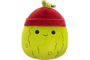 Squishmallows Original 5in Salim the Green Pickle with Beanie – Official Jazwares Plush (Little)