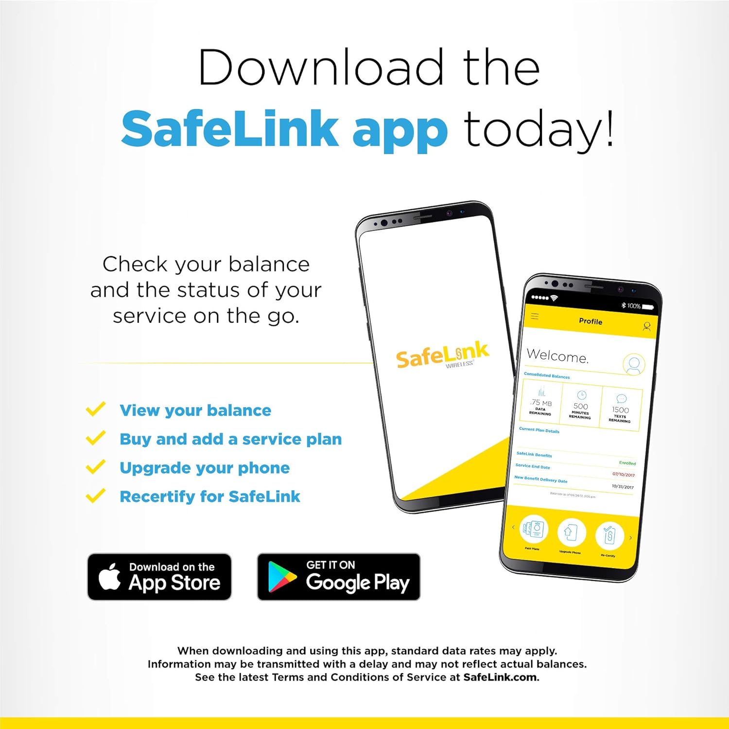 SafeLink Keep Your Own Phone SIM Kit - T-Mobile Compatible - Existing Service Required
