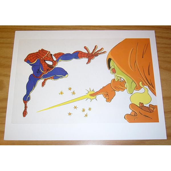 Spider-Man Animated Series animation cel - Hobgoblin - Marvel ; Animation Cel (F-0011X)