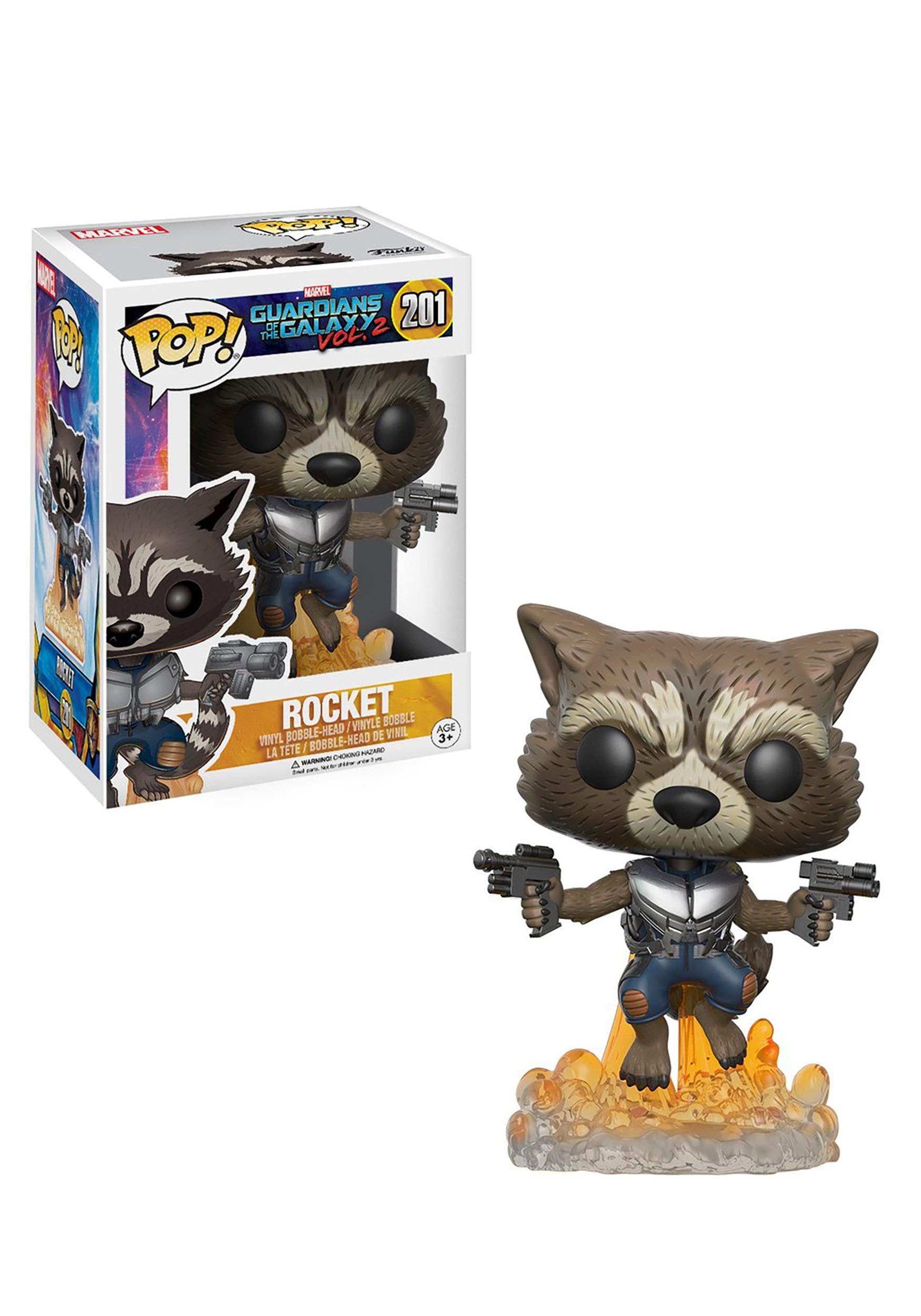 Funko Guardians O/T Galaxy 2 13270 POP! Bobble Rocket Figure