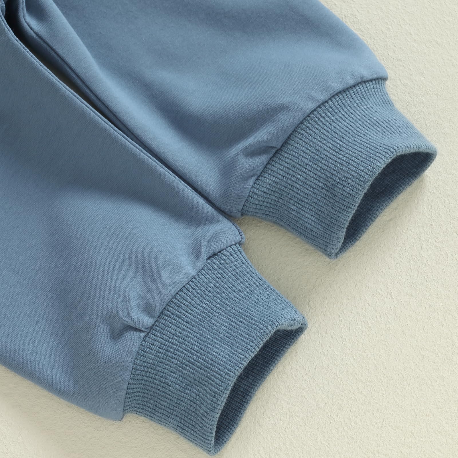 Sejardin Toddler Baby Boy Fall Winter Clothes Mamas Little Boy Outfit Letter Long Sleeve Sweatshirts and Jogger Pants Set