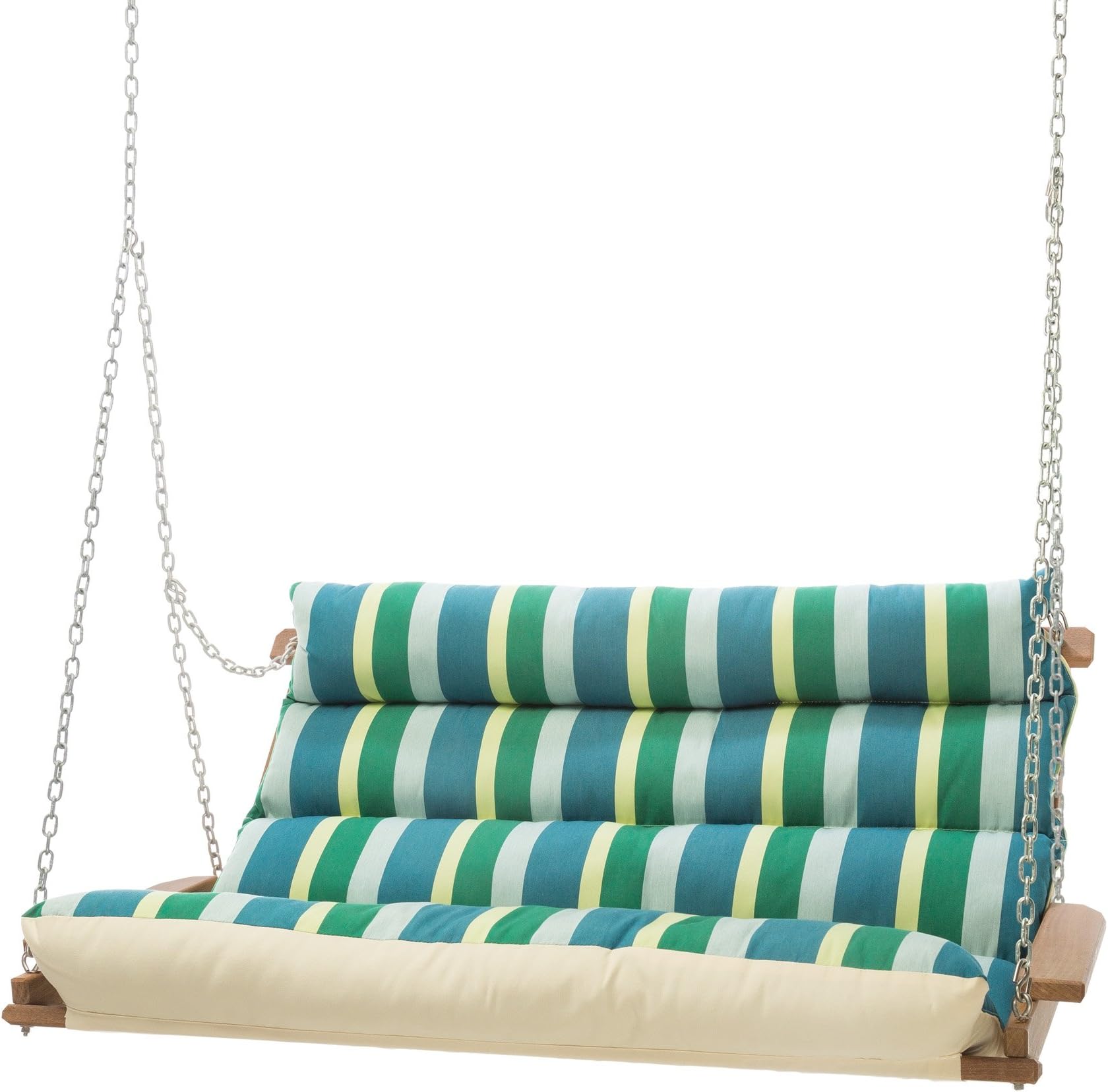 Hatteras Hammocks Sunbrella Deluxe Cushion Swing - Gateway Tropic