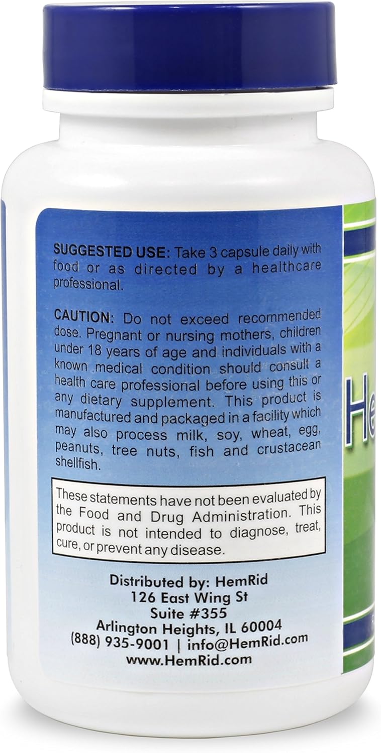 HemRid Max - Fast Hemorrhoid Relief. Get The Hemorrhoid Pills That Actually Work. Works in Just 2-5 Days. Doctor Recommended: Health & Personal Care