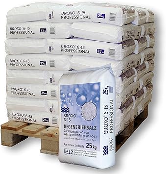 Broxo 6 Granules 40 X 25kg 1000kg Regeneration Salt Pool Salt Swimming Pool Salt Water Softening Plants Amazon De Garten