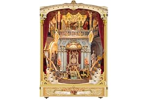Book Nook DIY Miniature House Kit - Booknook Kit for Adults, Bookshelf Decor 3D Wooden Puzzle, Birthday Gifts for Book Lovers