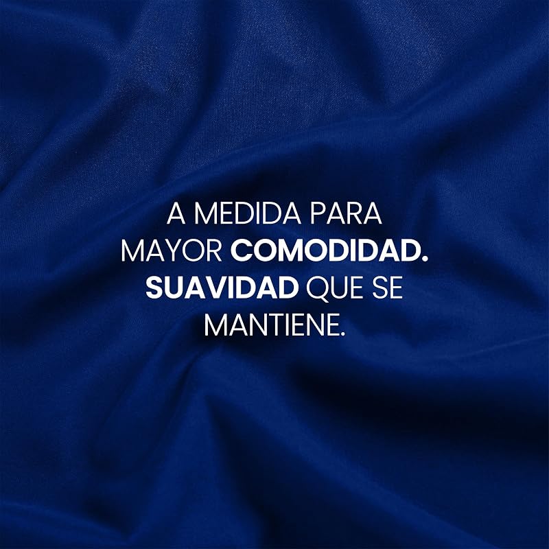 Lençol encordado 180x200 - Azul Real