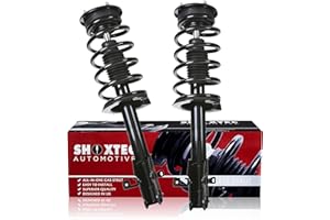 Shoxtec Front Pair Complete Strut Assembly Replacement for 2007-2010 Ford Edge AWD; 2007-2010 Lincoln MKX AWD Coil Spring Sho