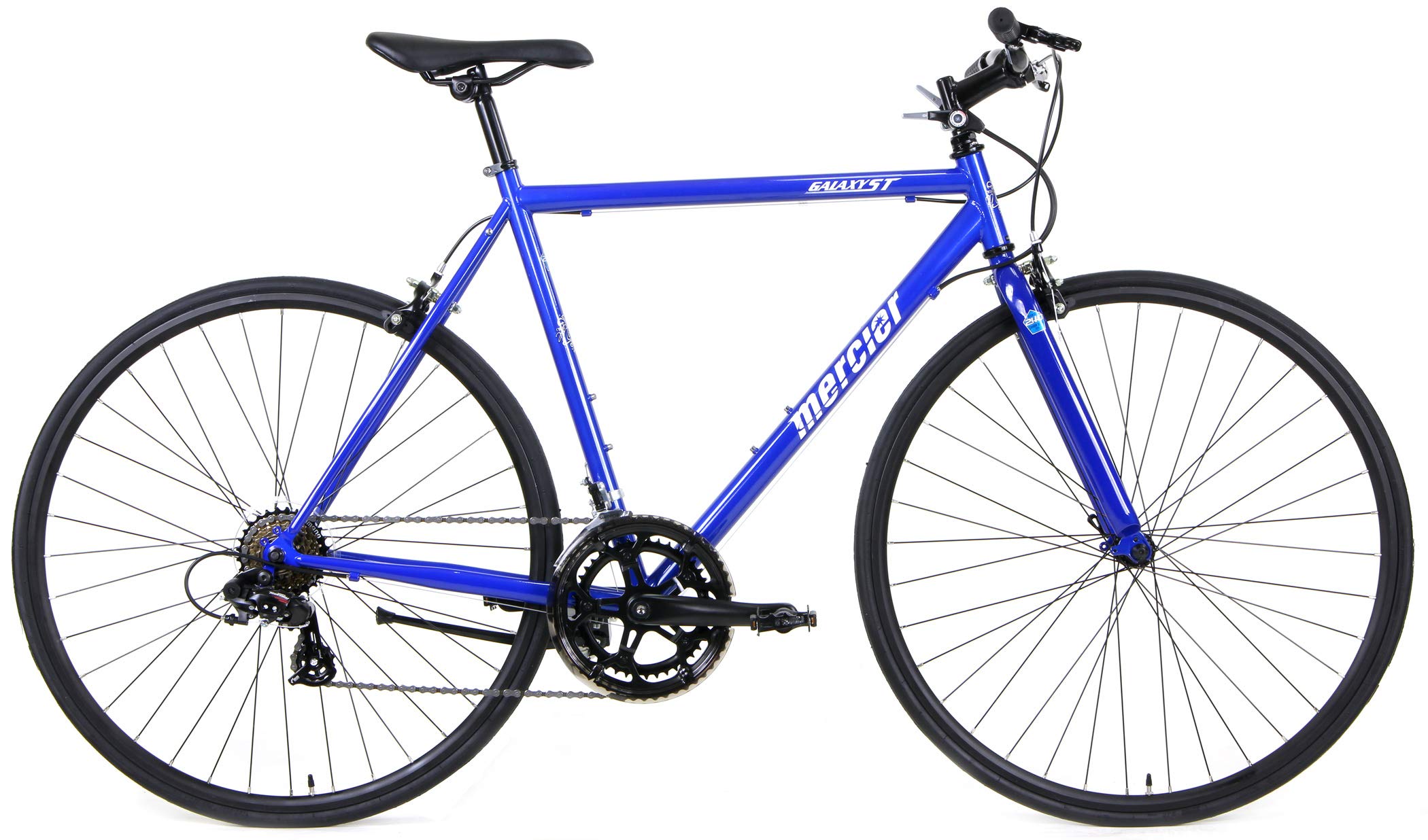 Mercier Flat Bar Steel Road Bike With Shimano Shifting Galaxy