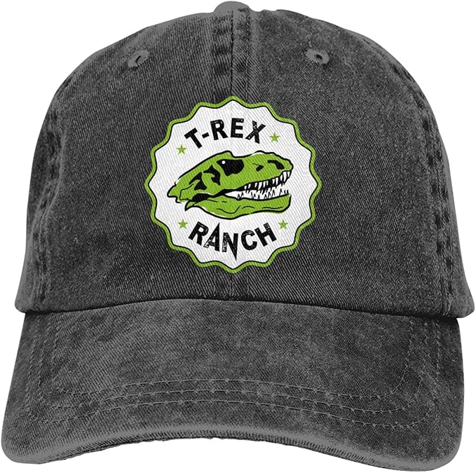 TRex Ranch Men/Women Cowboys Hats Baseball Hat Black at Amazon Men’s