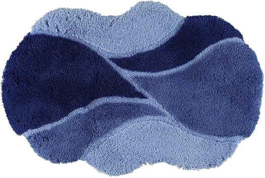 Meusch 2178712265 Badteppich Vamonte, 70 x 100 cm, SOR.-azurblau