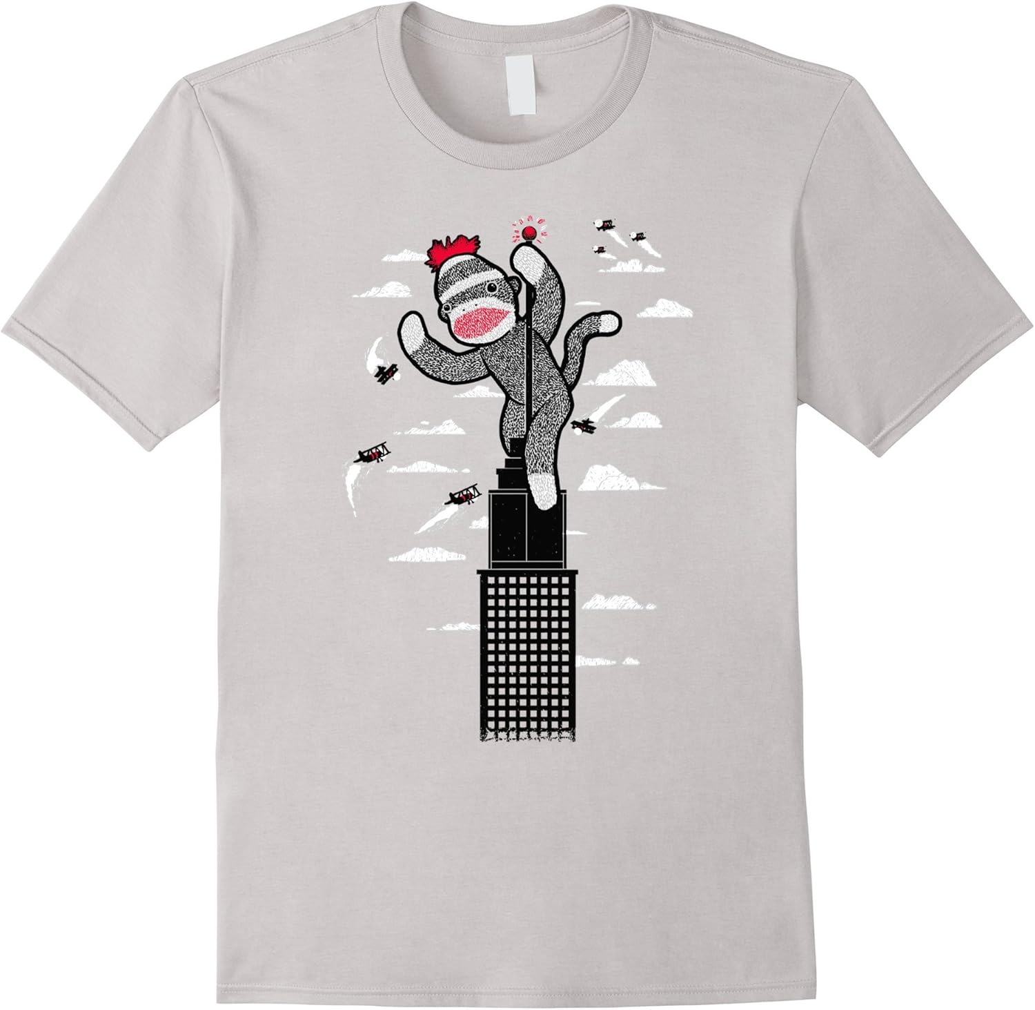 Cute Sock Monkey T Shirt / TShirt Womens Toddler & Kids