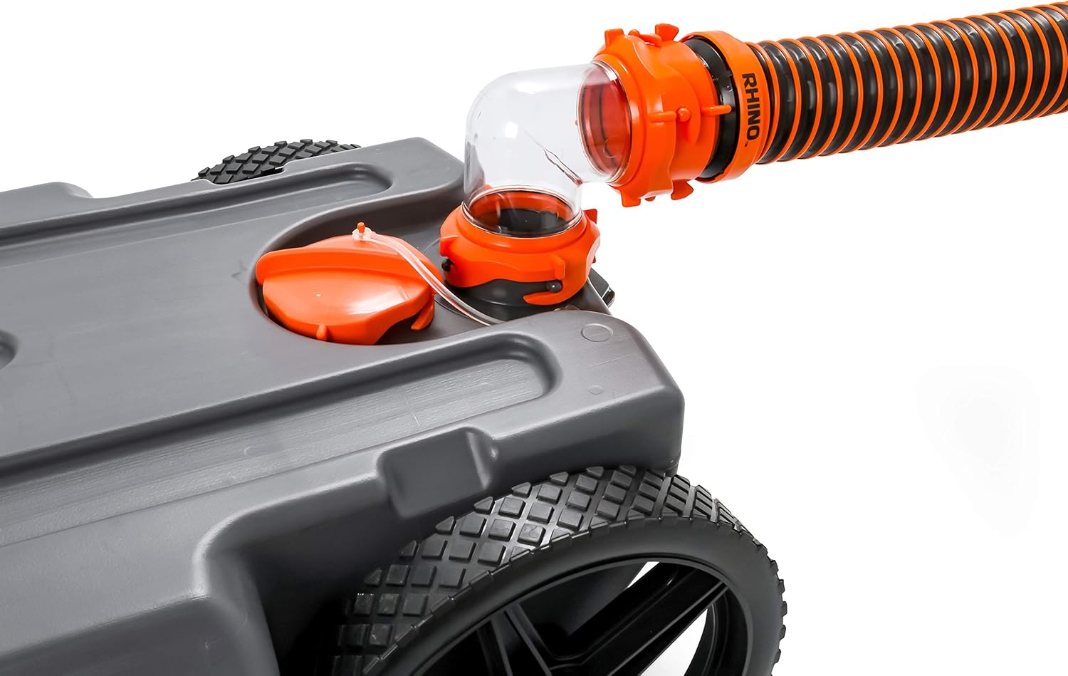 Camco (39006) Rhino Heavy Duty 36 Gallon Portable Waste Holding Hose and Accessories-Durable Leak Free and Odorless RV Tote Tank: Automotive