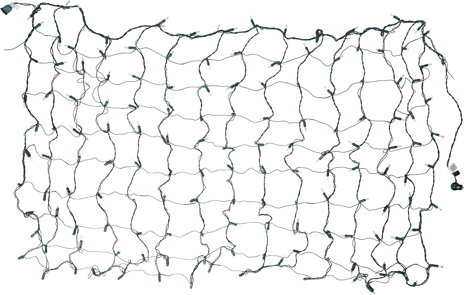 Holiday Wonderland 150-Count Clear Christmas Lights Net Light/ Tree Wrap 4x6 Feet