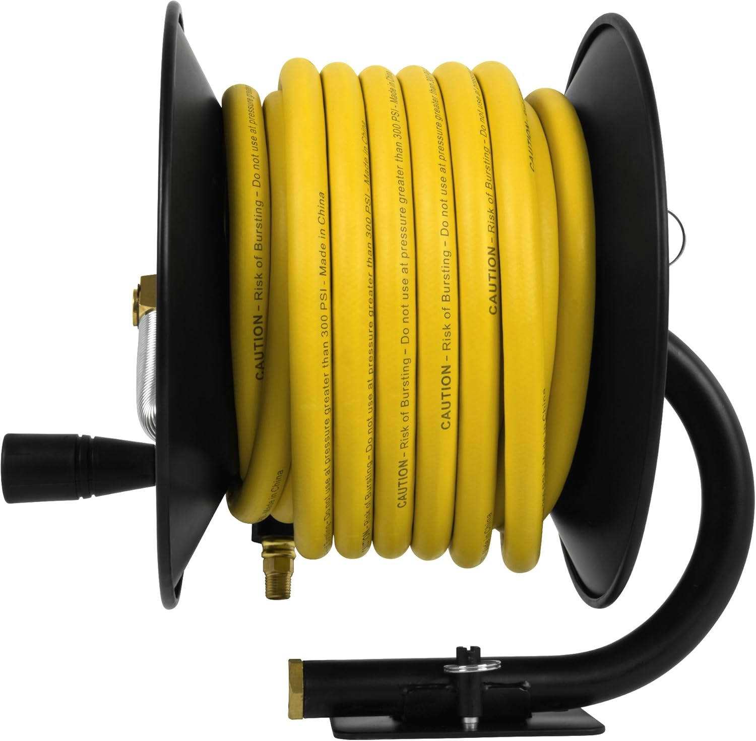 DeWalt DXCM024-0348 3/8” x 50’ Manual Hose Reel with Rubber Hose - - 