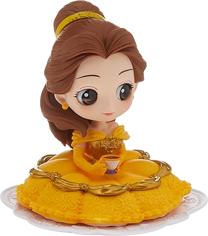 Amazon Com Banpresto Q Posket Sugirly Disney Characters Belle A Normal Color Ver Toys Games