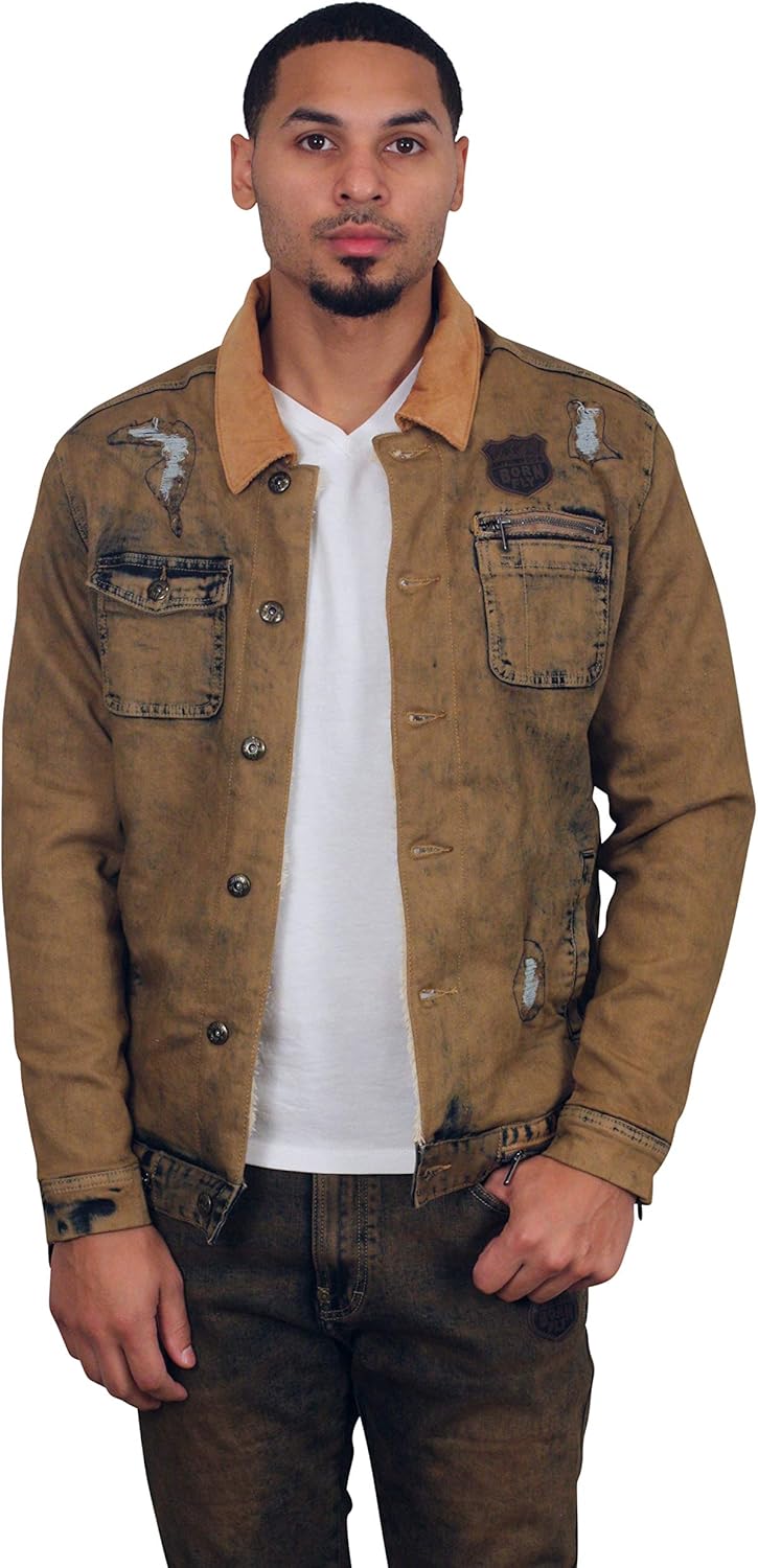 born fly jean jacket