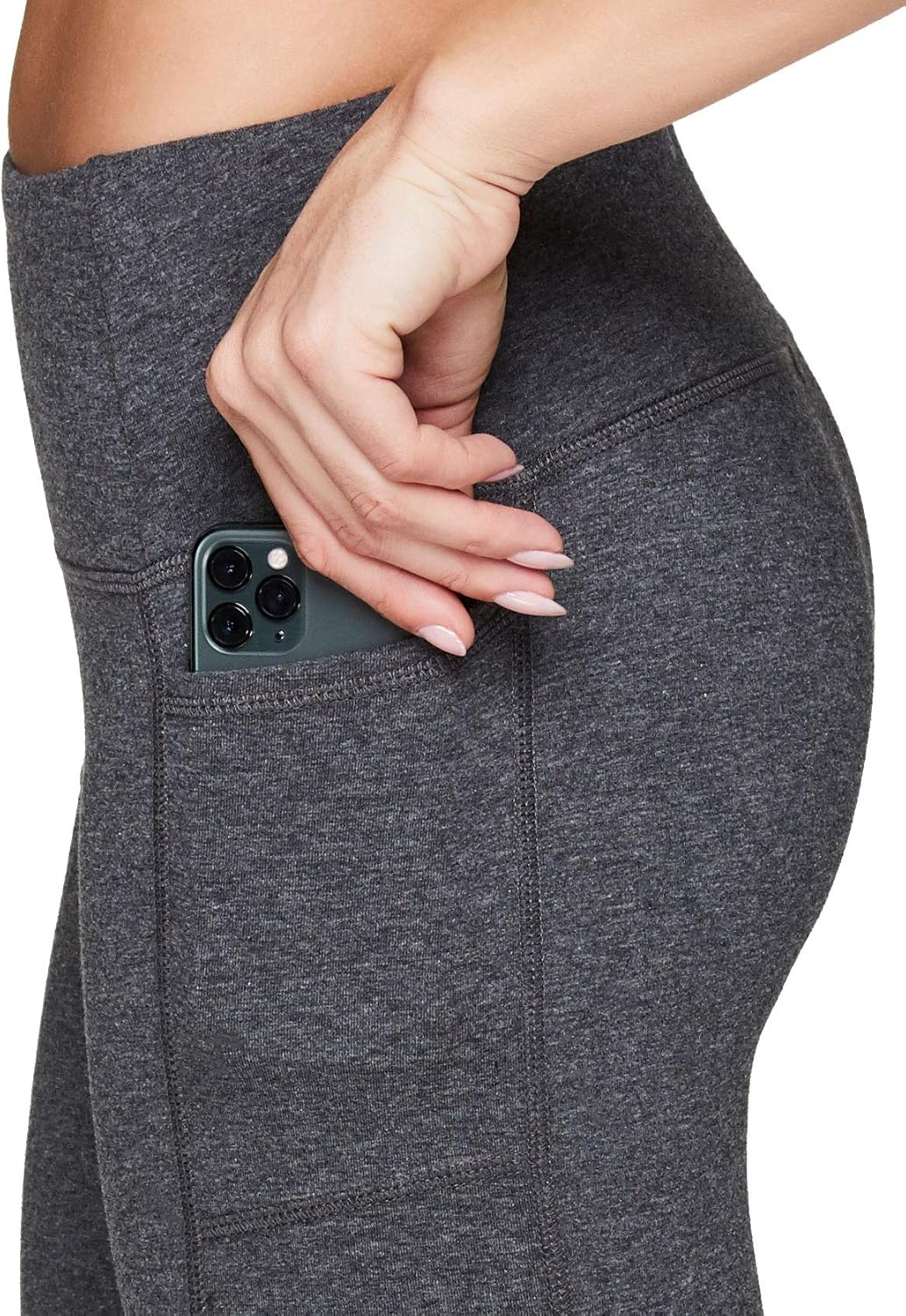 RBX Active Women's Cotton Spandex High Waist Running Bike Short: Clothing