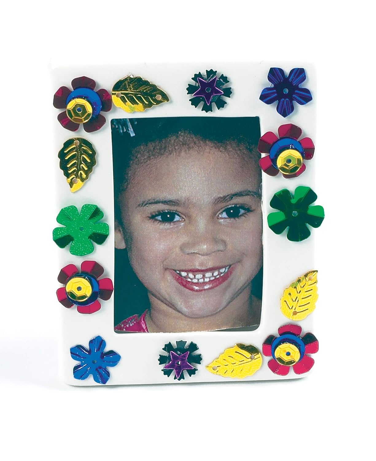 Baker Ross E75B Assorted Sequins for CraftsPer Jar, for Scrapbooking