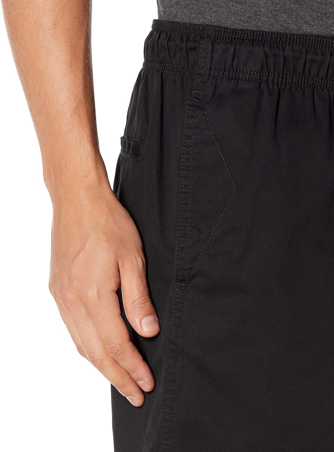  Essentials Men's 6" Inseam Drawstring Walk Short: Clothing