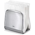 OXO Good Grips Neat Napkin Holder | Fingerprint-Proof Steel, One-at-a-Time Design, Kitchen Table & Countertop, Kitchen Essent