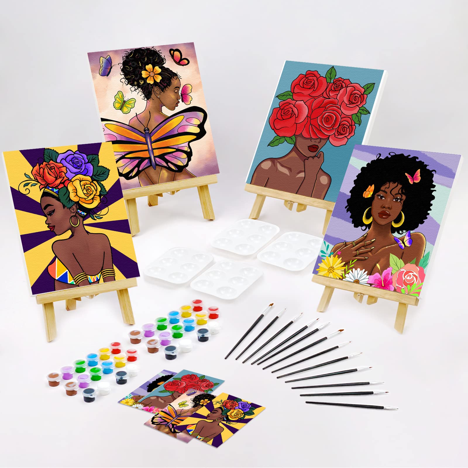 Mua VOCHIC Sip and Paint Kit Pre Drawn Canvas Couples Painting Party ...