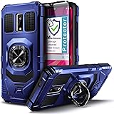 WDHD Compatible with BLU View 4 Case with Tempered