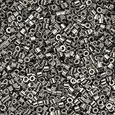 John Bead 25g Cylin Beads Steel 11/0 Glass Cylindrical Seed Beads for Jewelry Bracelets Necklaces Earrings Making Embroidery Home Decor