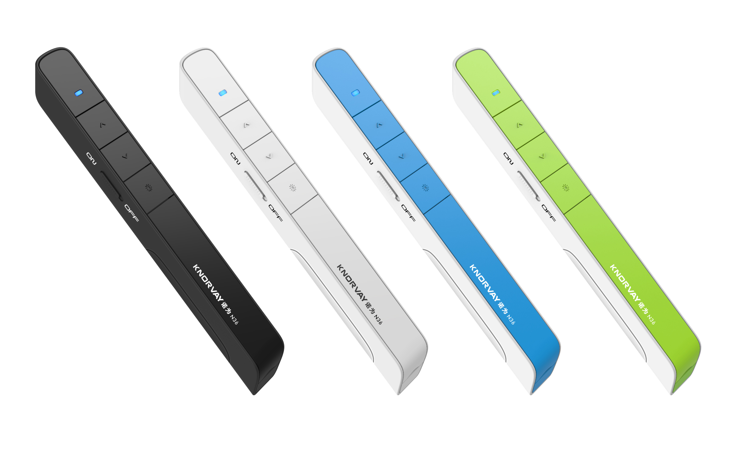 Télécommande De Présentation Bluetooth Norwii N95 - Rechargeable USB-C, Portée 100m, Compatible PowerPoint/Keynote/Google Slides