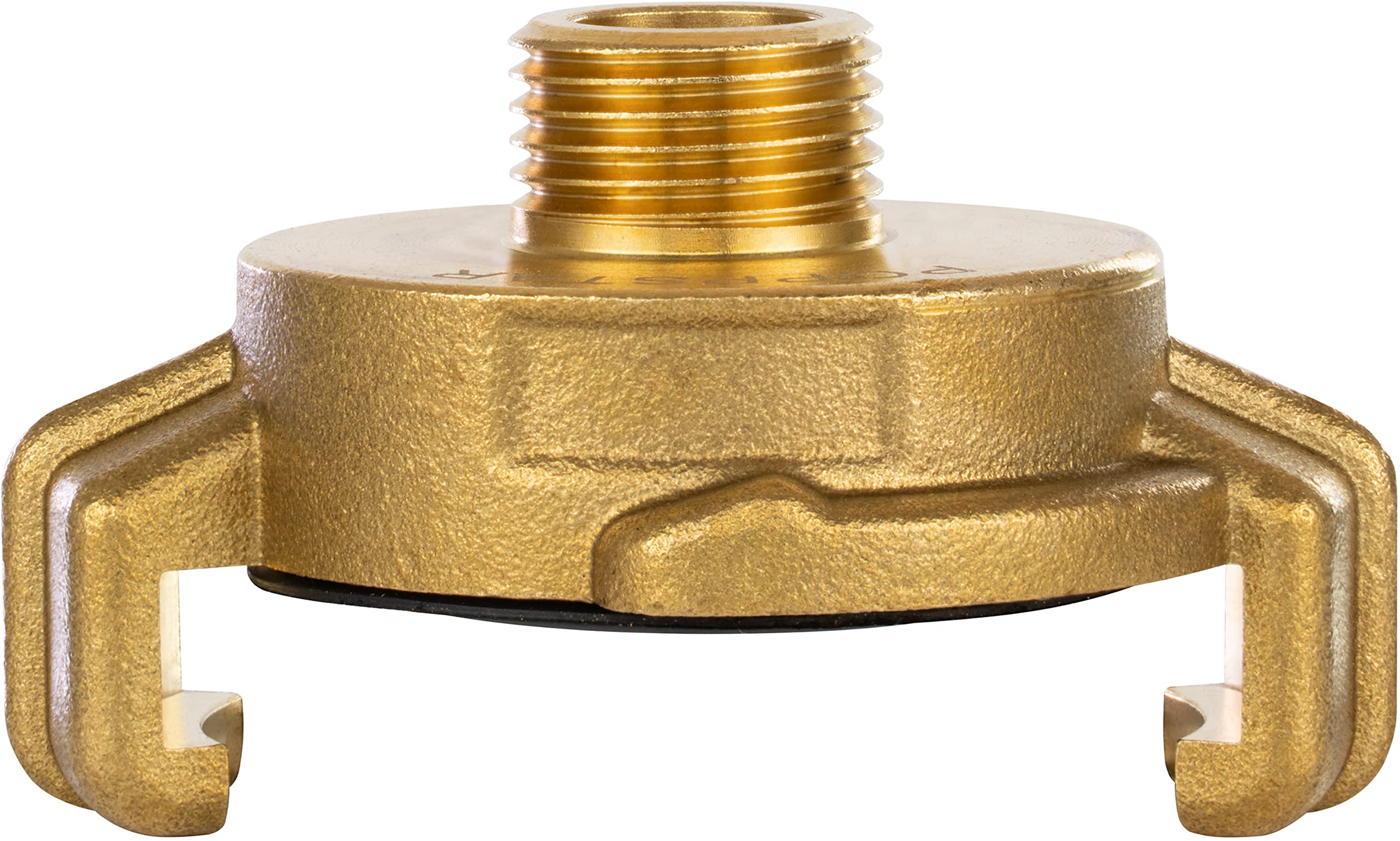 Poppstar Brass Quick Coupling 1/4 inch External Thread (G 1/4" Thread on Claw Connector) — image 1