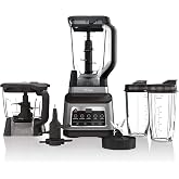 Ninja BN801 Professional Plus Kitchen System with Auto IQ, 1400 Wp - Gray (Renewed)