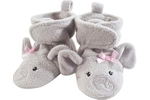 Hudson baby Baby Boys' Cozy Fleece Booties Slipper Sock