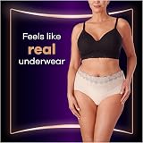 Always Discreet Boutique Incontinence Pants Beige M Plus 18 High Absorbency view 2