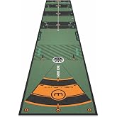 WELLPUTT - Golf Putting Training Mat - Classic Green 10ft