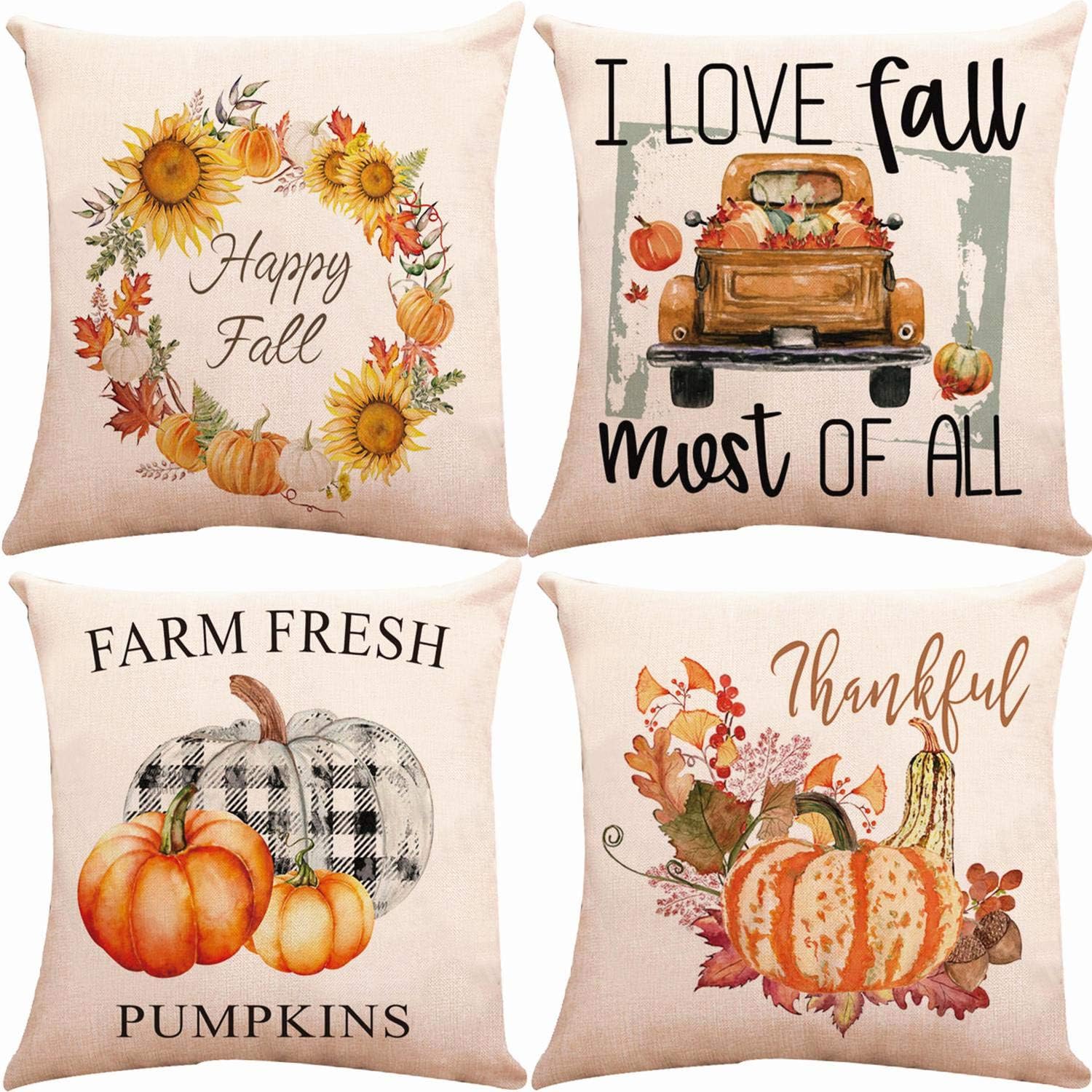 fall pillow cases