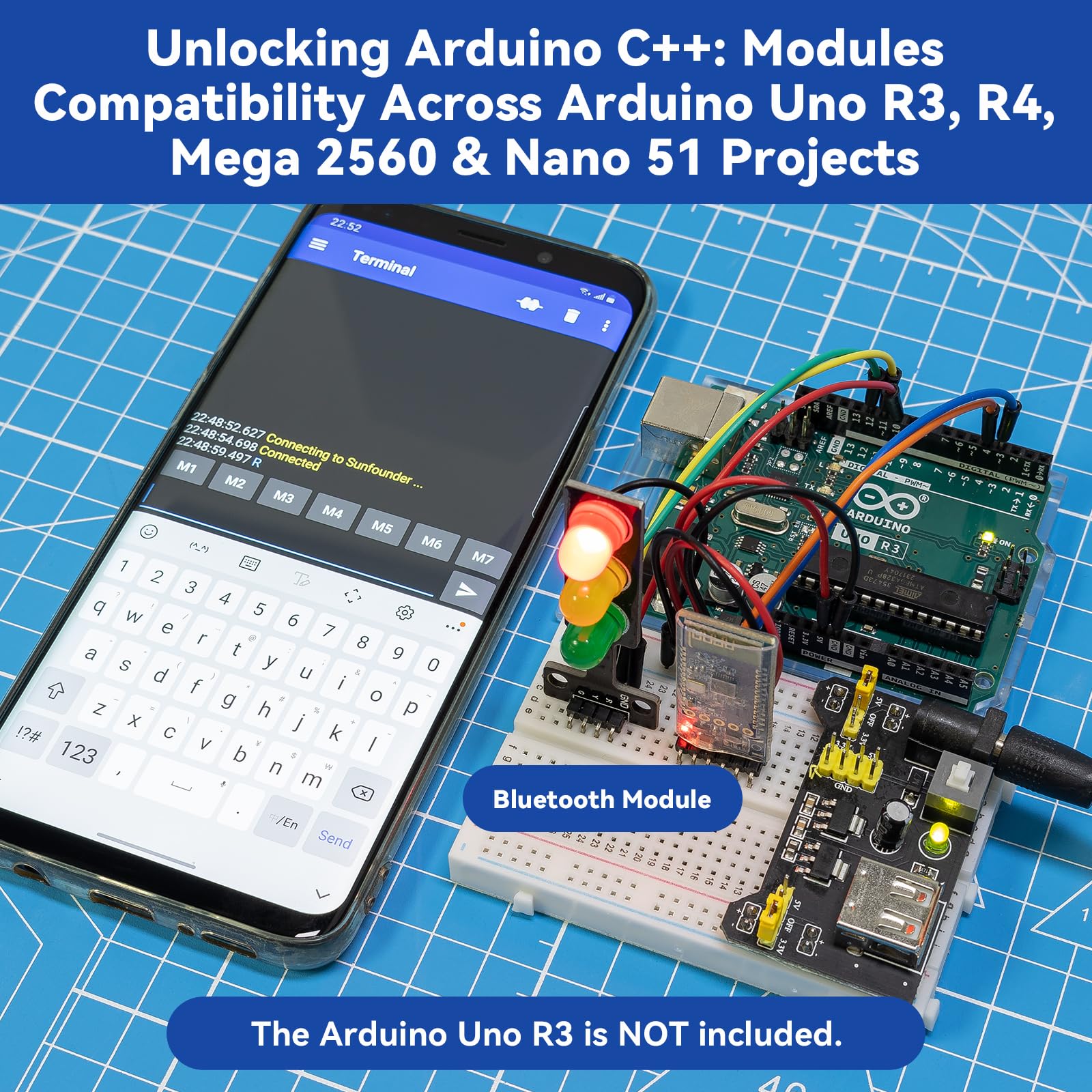 Mua SunFounder Universal Manufacturer Sensor Kit, Arduino Mega 2560/Uno ...