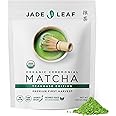 Jade Leaf Organic Matcha Green Tea Powder - Authentic Japanese Origin - Premium First Harvest Ceremonial Grade (1.06 Ounce)