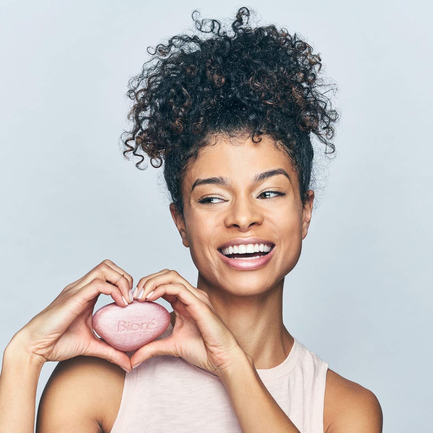 Bioré Rose Quartz With Charcoal Facial Cleansing bar, Exfoliating bar Soap, Daily Face Wash, Oil Free, Dermatologist Tested, Cruelty Free, Vegan Friendly, Paraben Free: Beauty