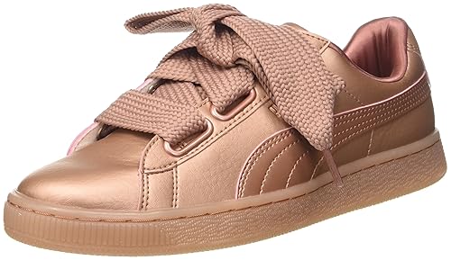 puma basket heart rosas