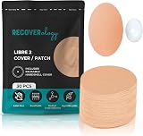 Recoverology Freestyle Libre 2 Sensor Covers Pack 30 with Reusable Hardshell view 1