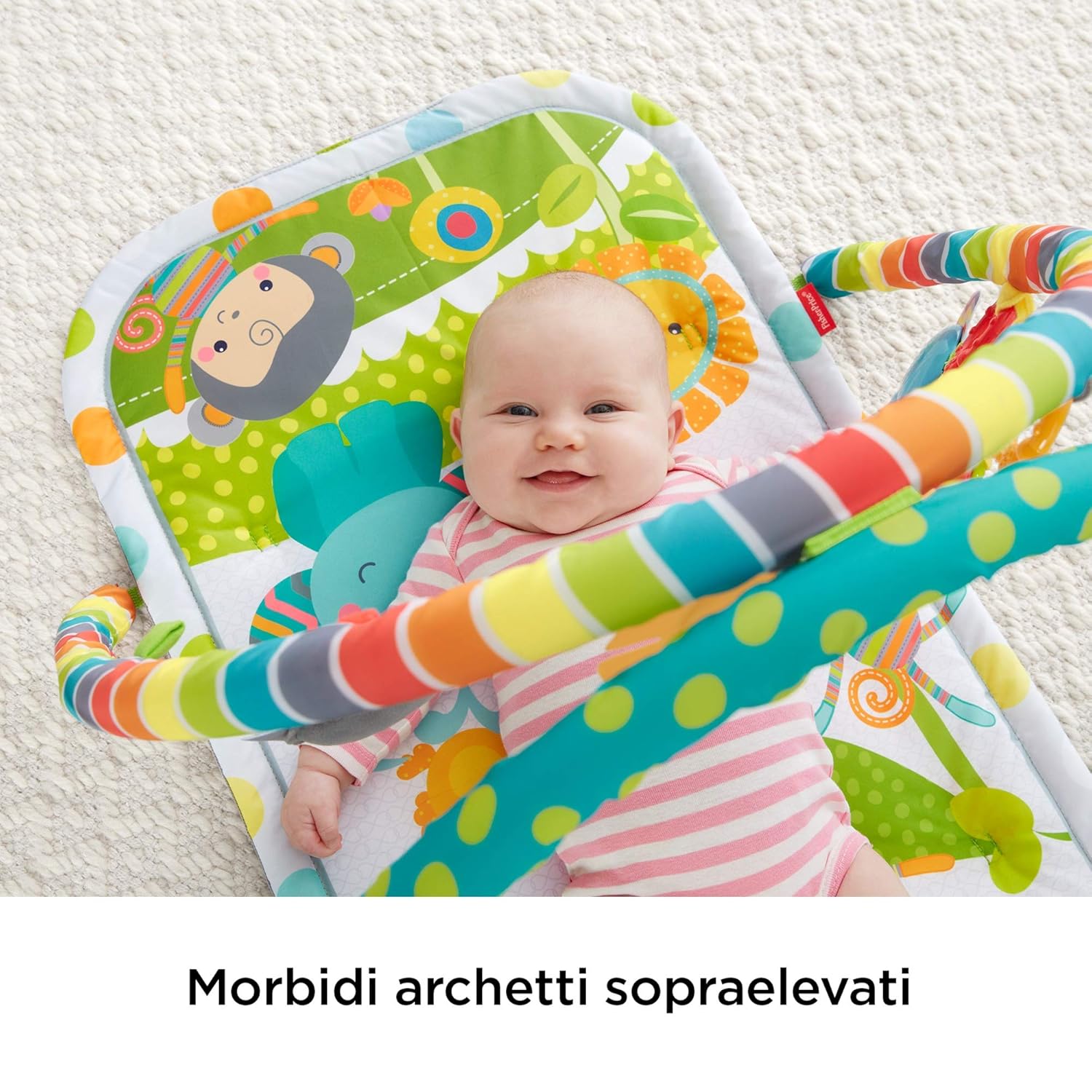fisher price monkey play mat